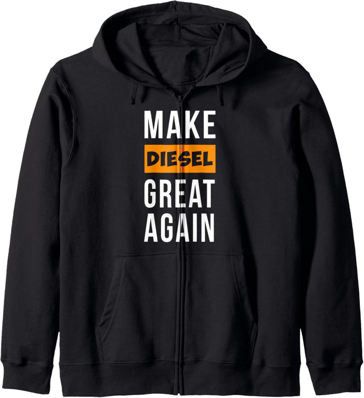 Make Diesel Great Again Dieselfahrer Spruch Tuning Geschenk Kapuzenjacke
