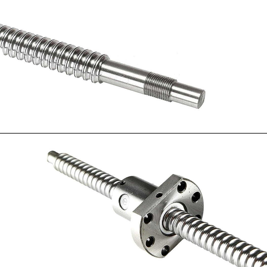 CNCMANS Kugelumlaufspindel SFU1605-300mm Edelstahl Ball Screw Gewindespindel mit Kugelmutter und Bea