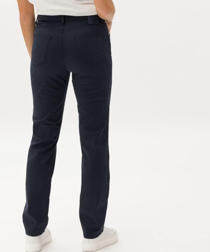 BRAX Damen Style Mary Superior Cotton Hose 31W / 30L Perma Blue, 31W / 30L Perma Blue