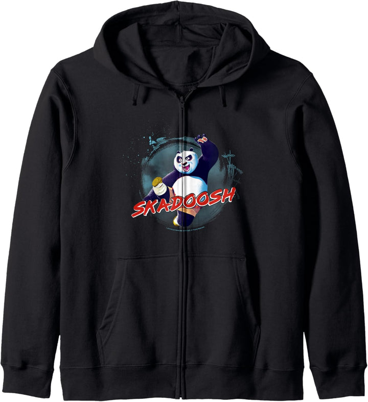 Kung Fu Panda Po Skadoosh Action Pose Kapuzenjacke