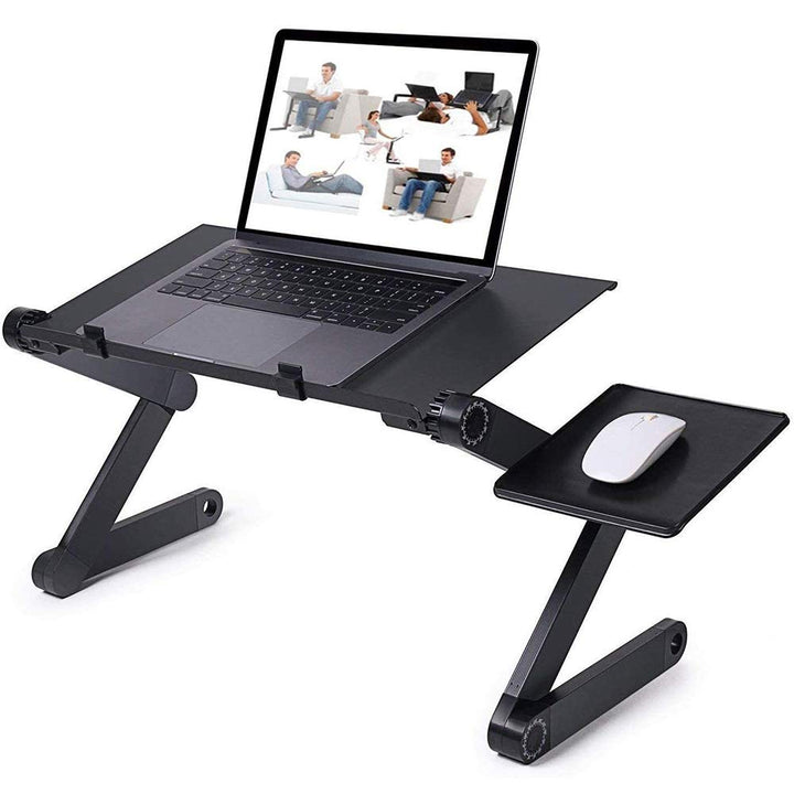 Laptoptisch für Bett Computertisch Notebooktisch Lapdesk,Folding Betttisch 360 Grad Verstellbarer Wi