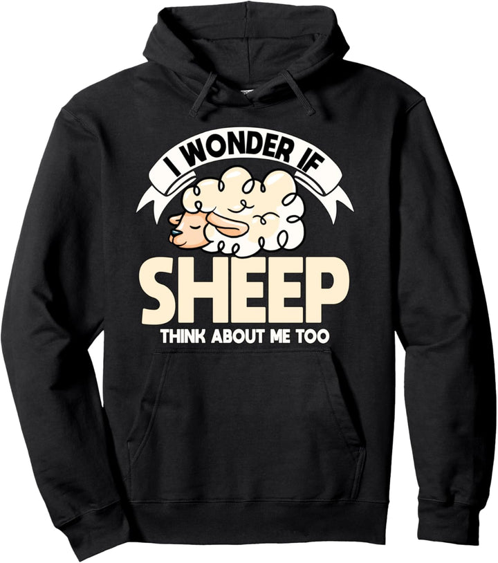 Denken Schaf auch an mich Schäfer Sachen Schaf Pullover Hoodie