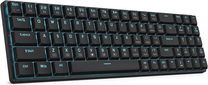Redragon BS8773 Kabelloses Gaming-Tastaturen & -Mäuse Combos, 78 Tasten, 2,4 GHz, mechanische Tastat