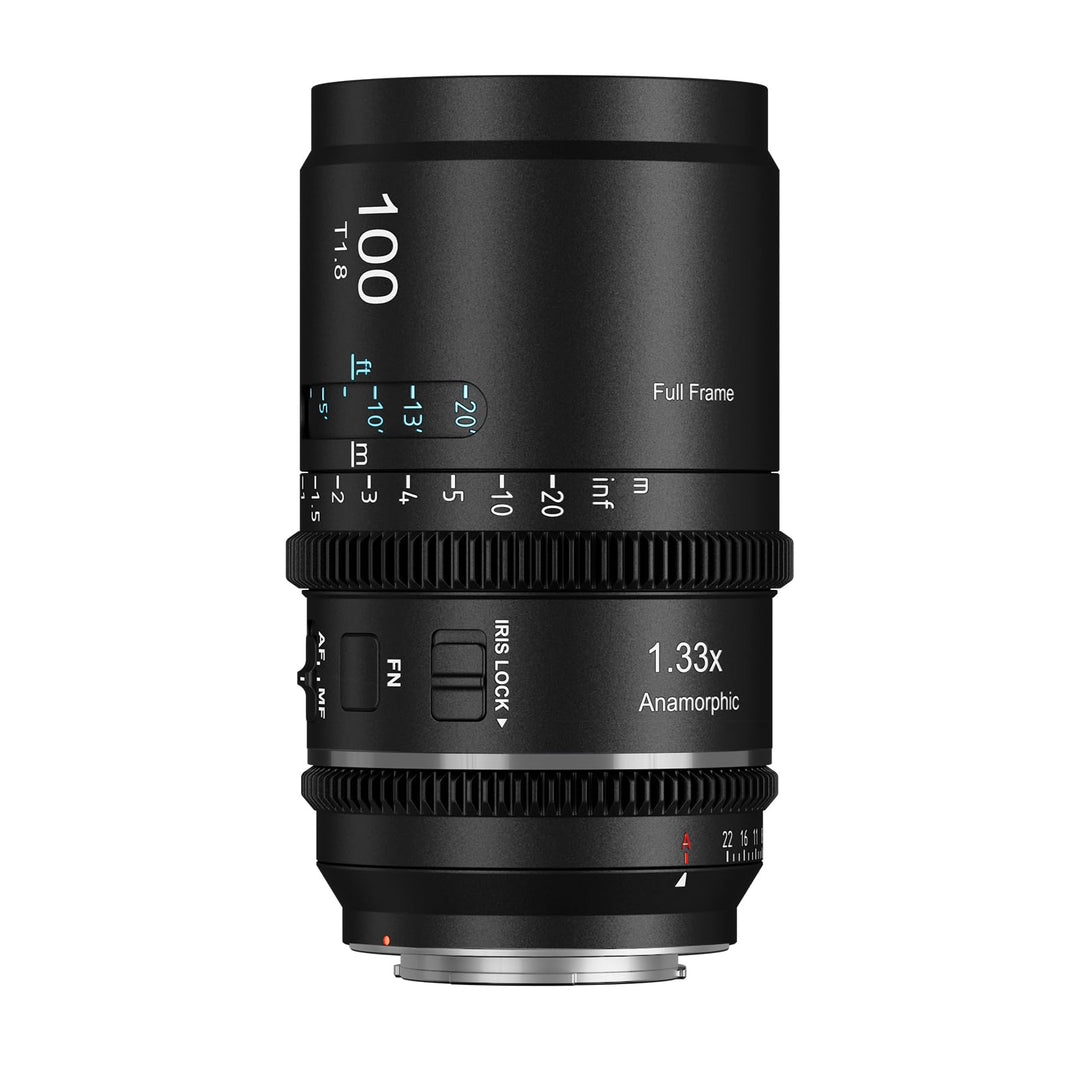 SIRUI Astra 100mm T1.8 1,33X Anamorphes Prime Objektiv, Vollformat Autofokus Cine-Objektiv mit gross