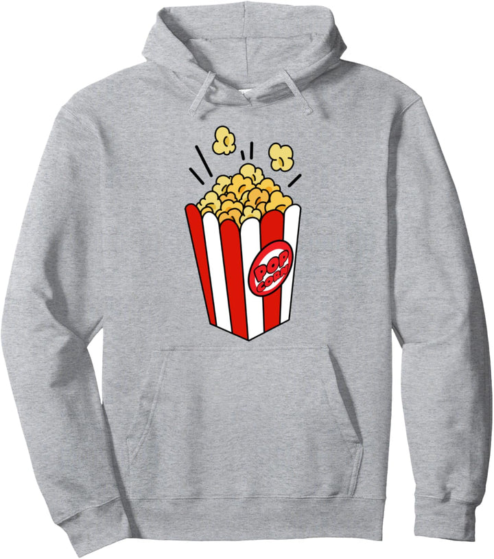 Popcorn Kostüm Retro Fasching Karneval Verkleidung Pullover Hoodie