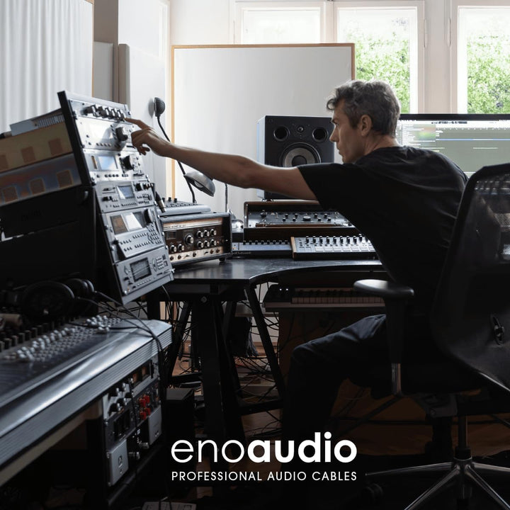 enoaudio Mogami 3080 AES/EBU Digital Kabel 110 Ohm | Neutrik Gold XLR female - XLR male | HiFi, 5,0
