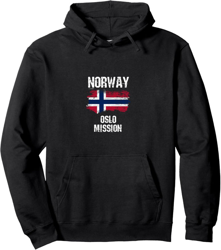 Norwegen Oslo Mission Pullover Hoodie