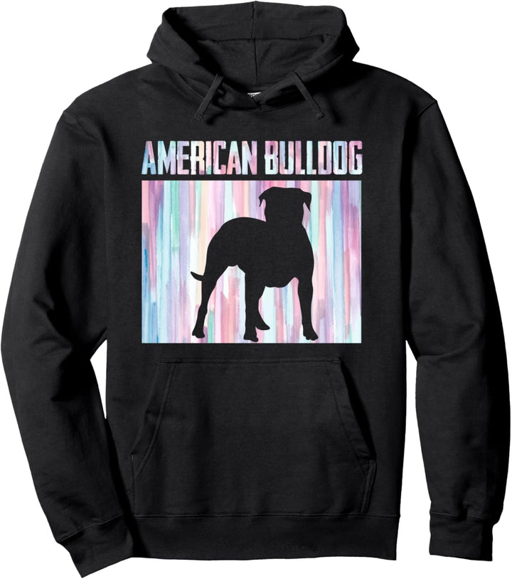 American Bulldog Vintage | American Bulldog Geschenk Pullover Hoodie