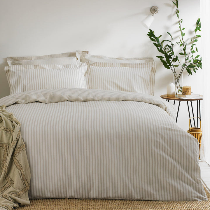 Yard The Linen Hebden Bettbezug-Set, Natur, King Size King Size Natur, King Size Natur