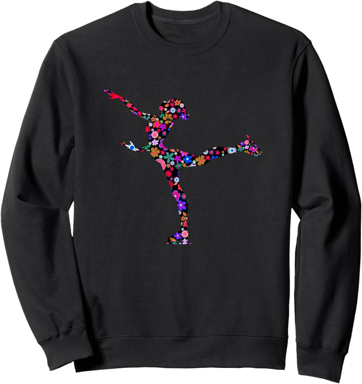 Eiskunstlauf Mädchen und Frauen Schlittschuhlaufen Sweatshirt