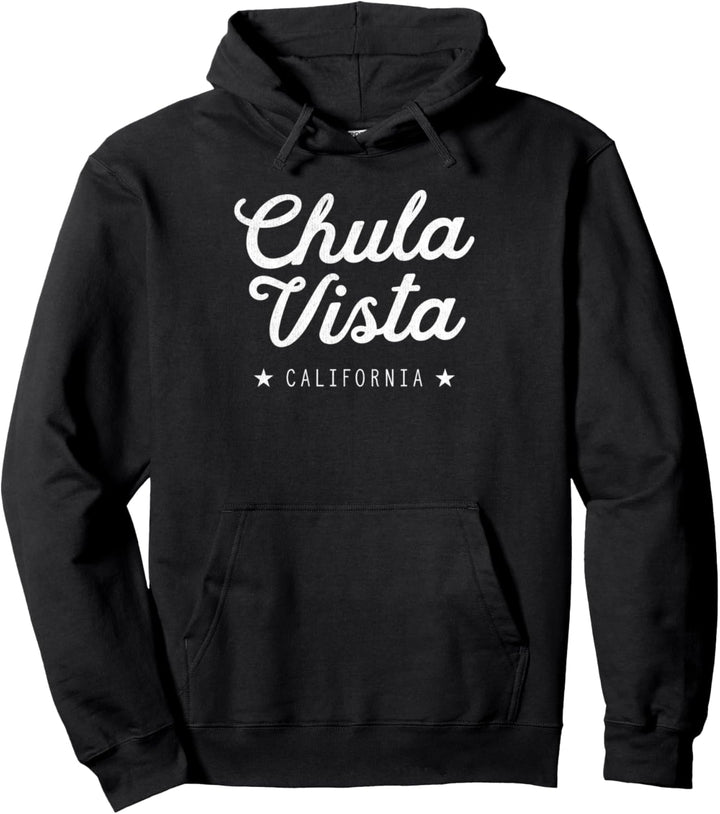 Classic Retro Vintage Chula Vista California USA Gift Pullover Hoodie