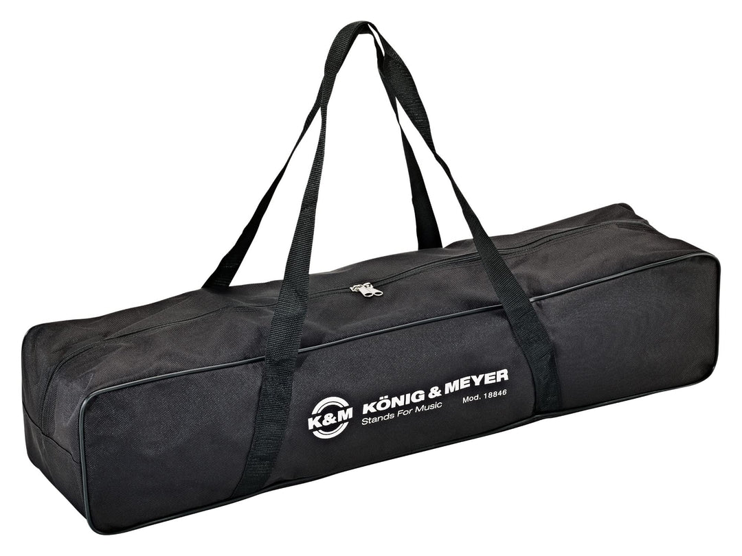 K&amp;M 18846 Tragetasche für Keyboardständer Baby Spider Pro aus Nylon - Schwarz mit K&amp;M Signet – leich