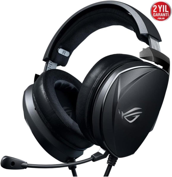ASUS ROG Theta Electret Gaming Headset (3,5mm, Bügelmikrofon, kompatibel mit PCs, Smartphones, Noteb