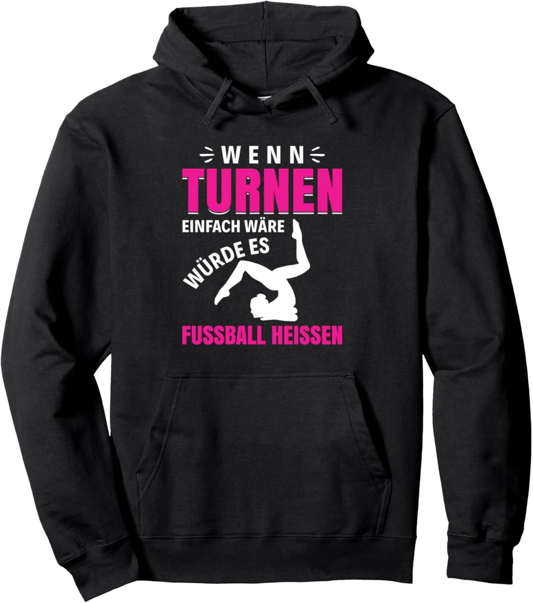 Turnen Turnerin Sport Gymnastics Turngerät Frauen Akrobatik Pullover Hoodie