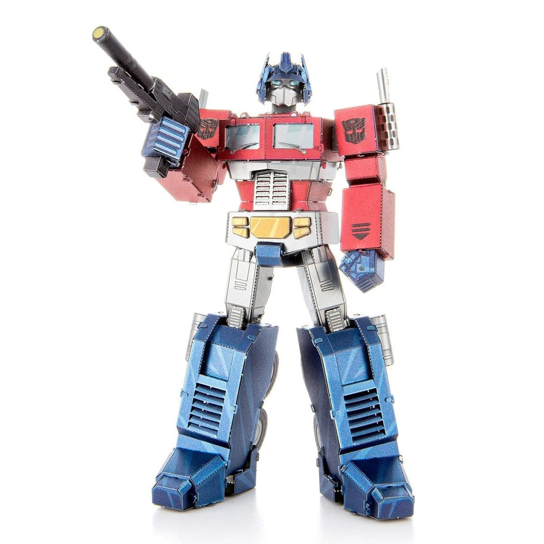 Metal Earth Fascinations Transformers Optimus Prime Color 3D-Modellbausatz aus Metall