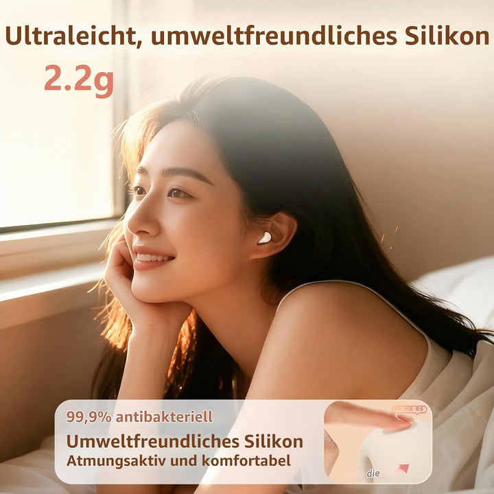 Mini Kopfhörer kleine Ohren Unsichtbare Schlafkopfhörer Seitenschläfer Schlaf Ohrhörer in Ear Kopfhö