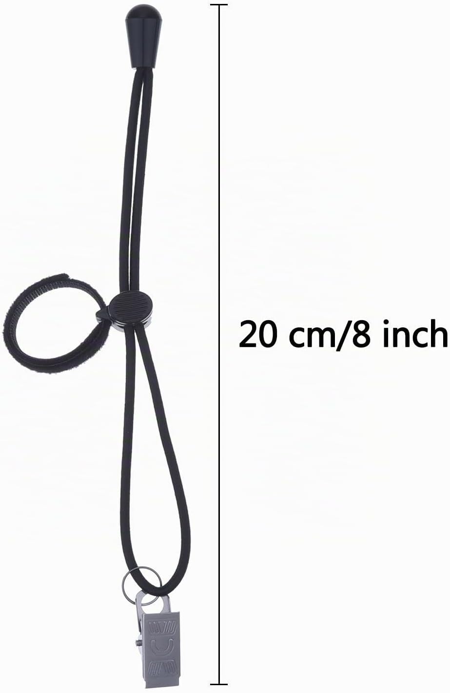 Mudder Hintergrund Klammer Halter für Foto Video Studio, 12 Stück, Schwarz