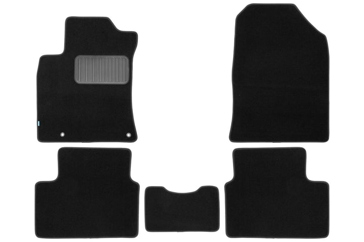 Klever Premium Universell Teppich Fussmatten Schwarz Automatten