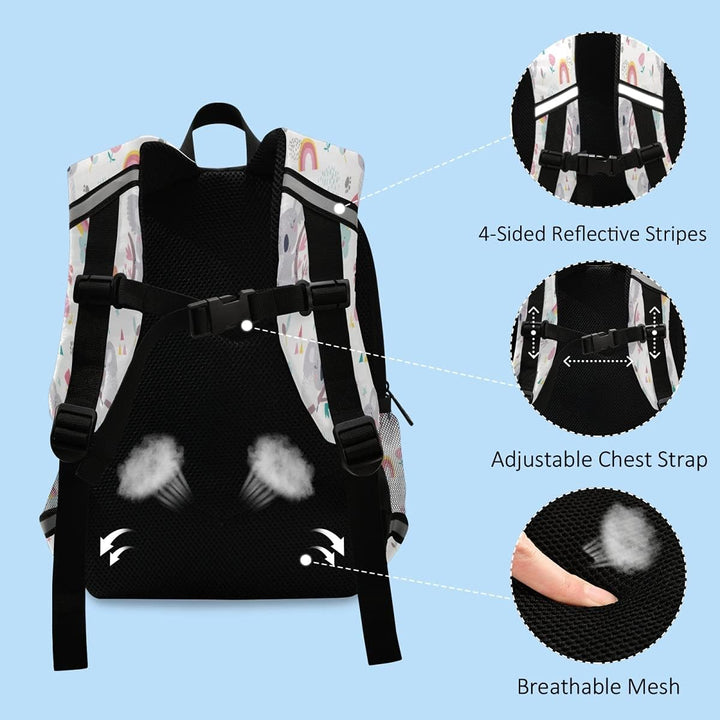 Niedlicher Kinderrucksack Koala Kindergarten für Kleinkinder Mädchen Jungen, Mehrfarbig, One Size, K