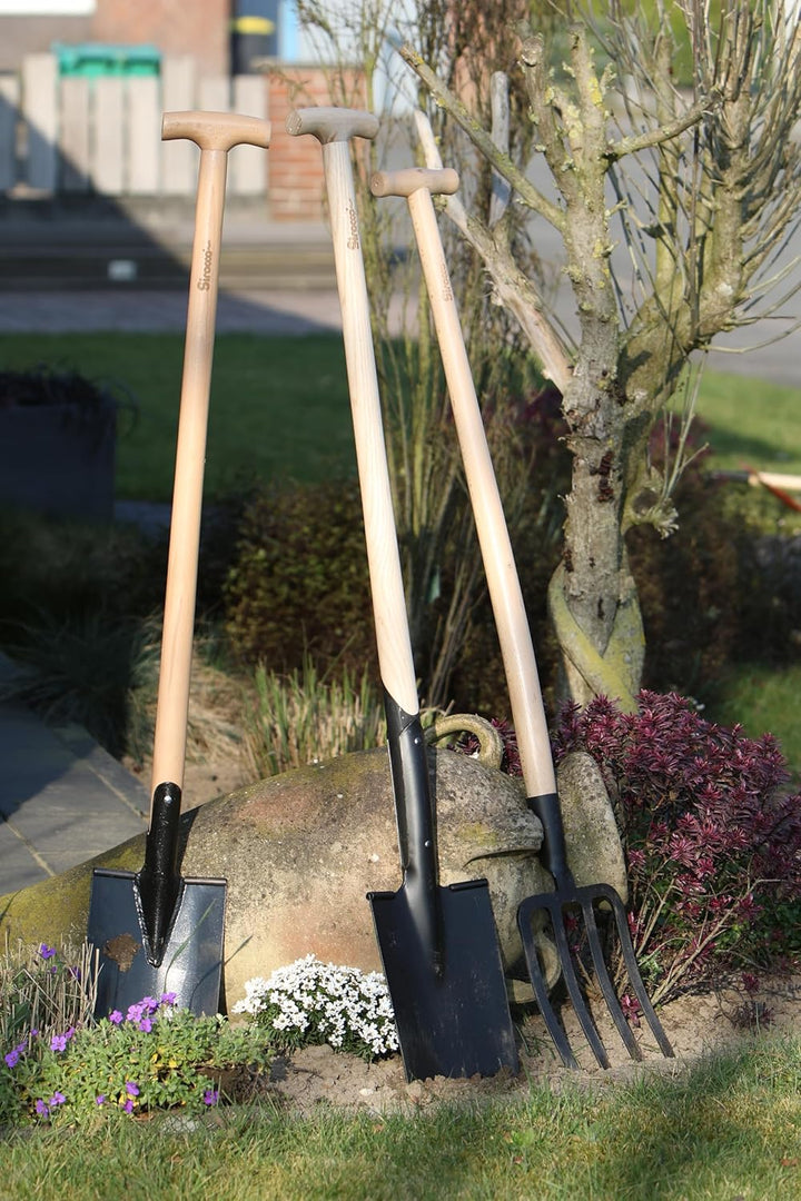 Wiedehopfhaue oval Grifflänge 105cm Buchenstiel