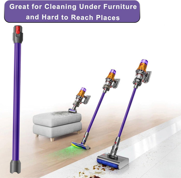 Ersatzteile Verlängerungsrohr für Dyson V12 Detect Slim Staubsauger, Saugrohr Länge 74 cm, Rohr Ersa