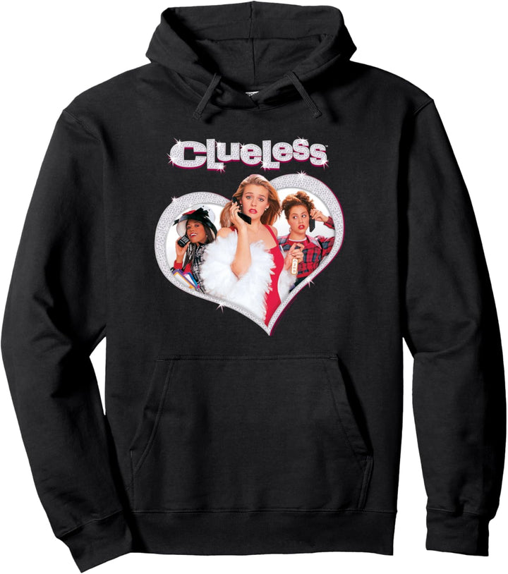 Clueless Clueless Heart Pullover Hoodie