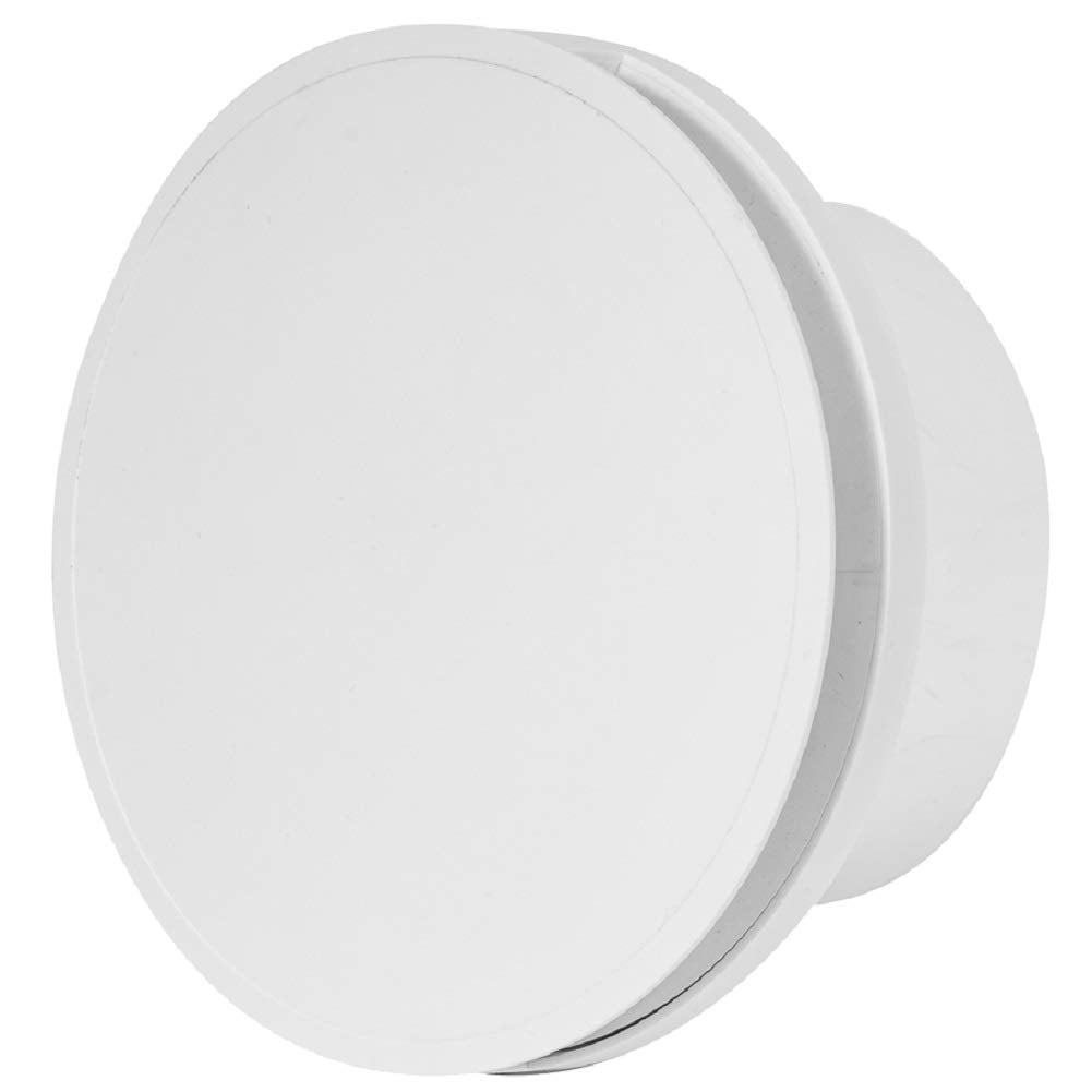 EUROPLAST Ø 100mm Wandventilator Lüfter Abluft Ventilator Küche WC Bad - Badlüfter Fan - Rund Front