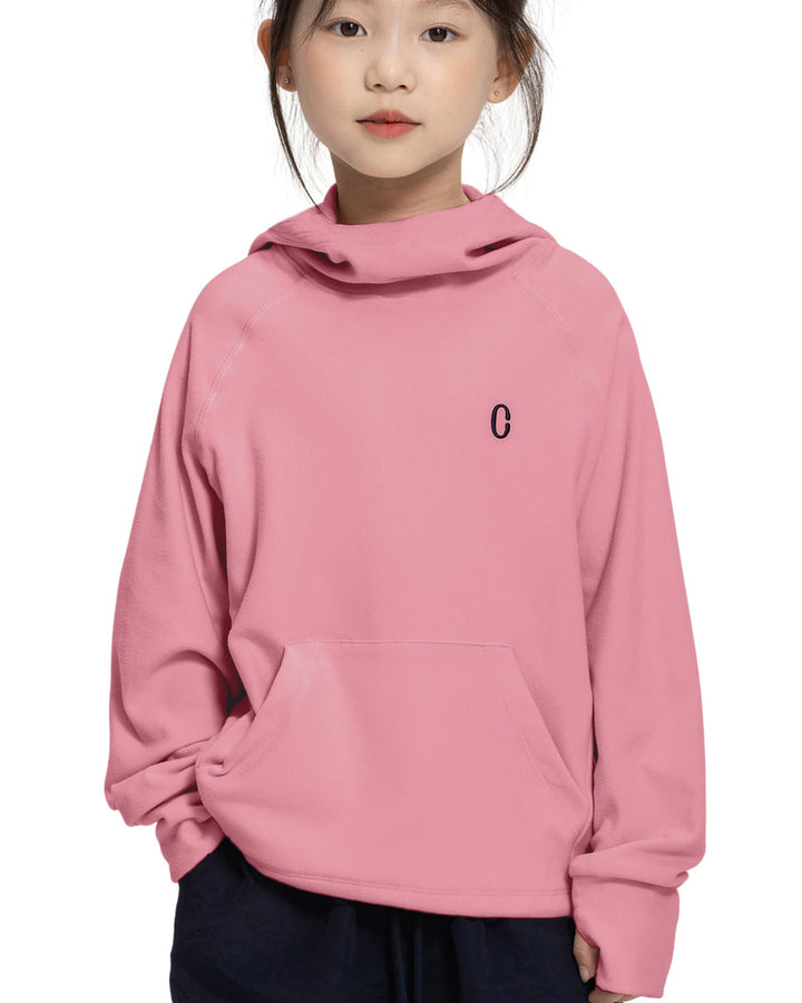 Rolanko Mädchen Hoodies Fleece Sweatshirts Langarm Gemütlicher Leichter Kapuzenpullover Oberteile mi