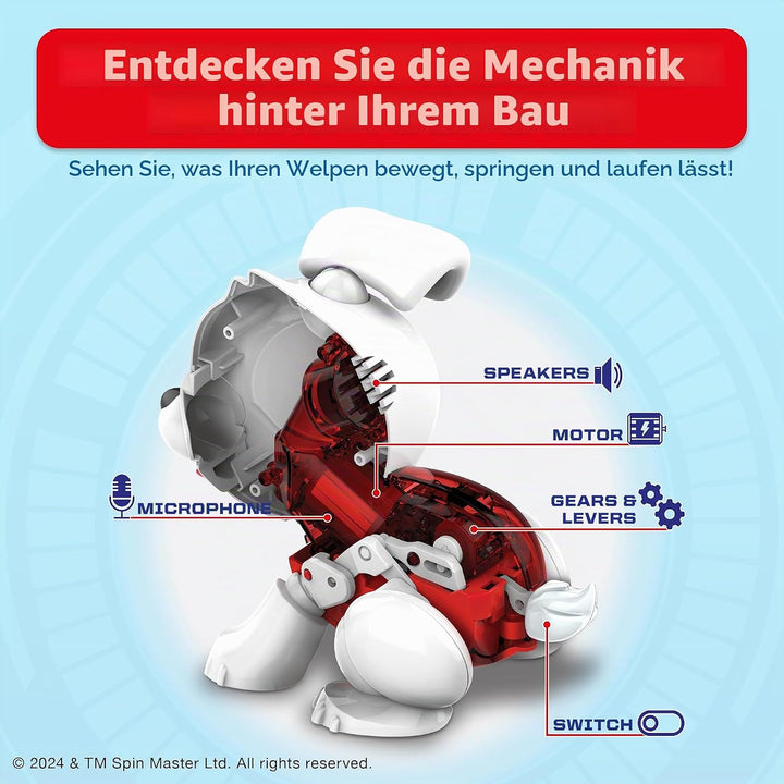Goliath Build-A-Bot: Paw Patrol Marshall, Bausatz für Kinder ab 3 Jahren, MINT Educational Konstrukt