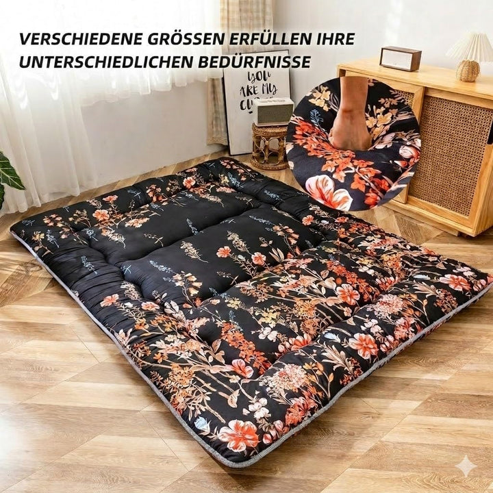 MAXYOYO Japanische Futon Matratze, Gestepptes Tatami Matte Futonmatratze, Klappmatratze für Boden- u