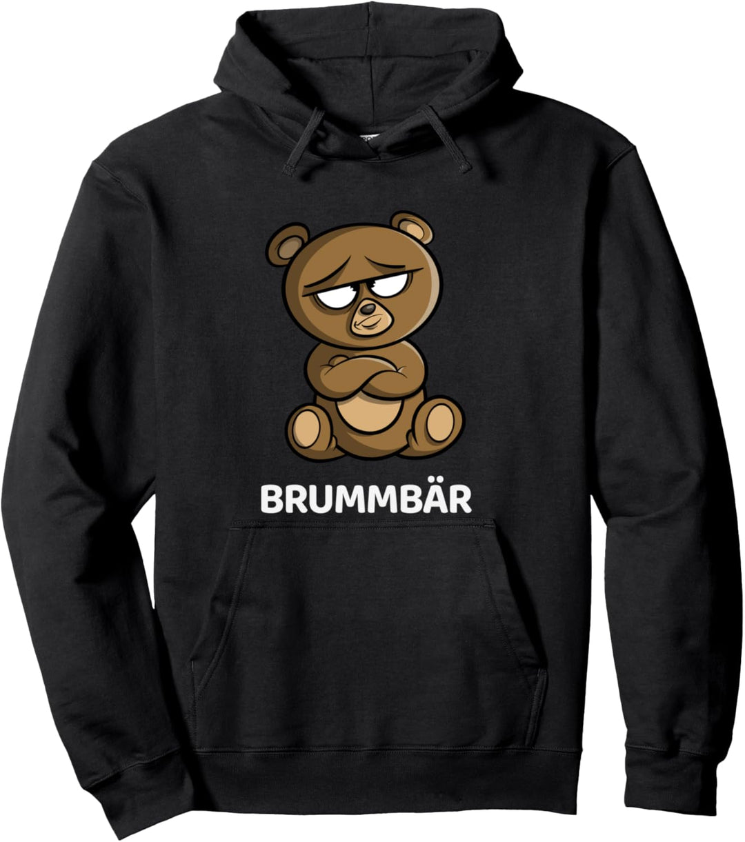 Brummbär - Süsses Bärchen Bärenfreunde Motzbär Braunbär Bären Pullover Hoodie