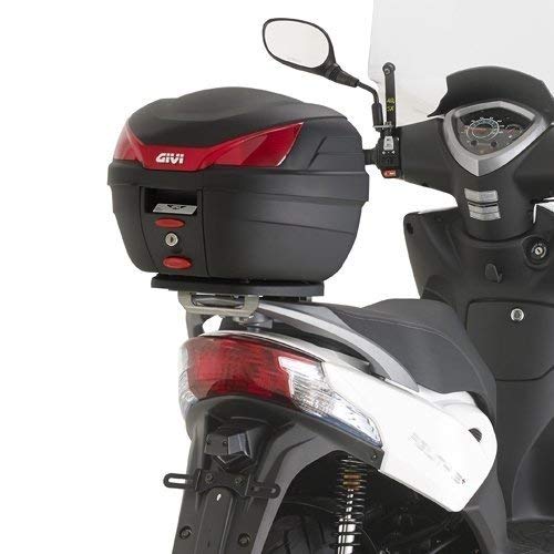 Topcase Träger schwarz Monolock Koffer o. Platte oder Max. Zuladung 3 kg Kymco 50 oder 125 Agility R