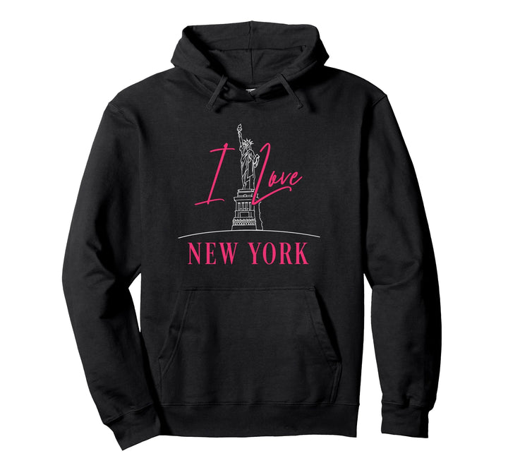 Ich liebe New York Freiheitsstatue Der Big Apple Empire State Pullover Hoodie
