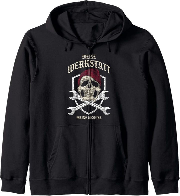KFZ Mechaniker Werkstatt Meine Gesetze Tuning Geschenk Kapuzenjacke