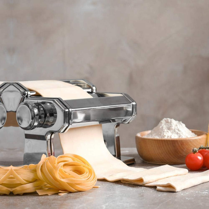 ORION Manuelle Nudelmaschine Pastamaker für hausgemachte Nudeln, Ravioli, Kuchen, Lasagne,