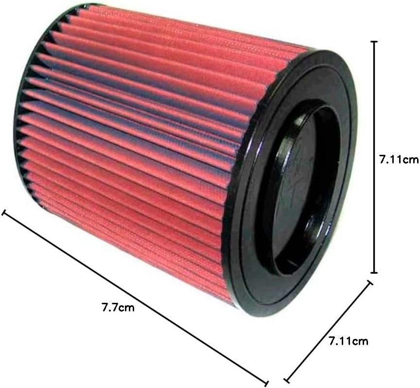 K&N E-9282 Waschbarer und wiederverwendbarer KFZ Luftfilter