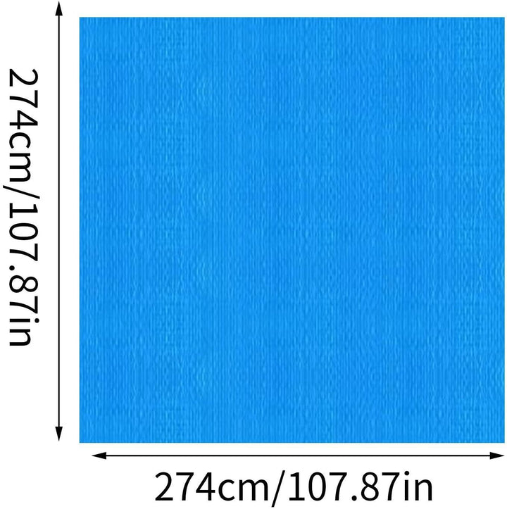 Boden-Pool-Auskleidung, quadratisch, für Schwimmen, dicke Basis, Ersatzplane, Bodenschutz, für Terra