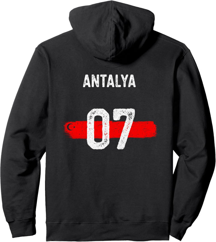 Antalya 07 Antalyali Geschenk Pullover Hoodie