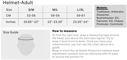 Sweet Protection Trailblazer MIPS Helm weiss LXL, LXL