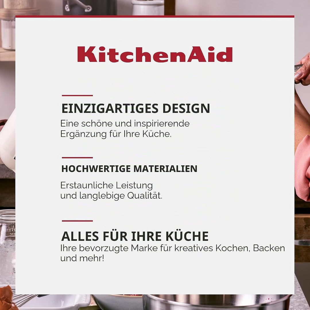 KitchenAid Classic Bratpfannen-Set 20cm, 24cm und 28cm, Hart Anodisiert, PFAS-freie Gesunde Keramisc