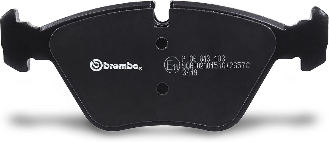 Brembo P 06 043 Bremsbelagsatz, Scheibenbremse - (4-teilig)