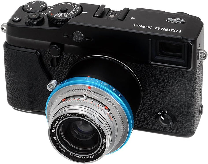 Fotodiox Pro Lens Mount Adapter Compatible with Deckel Bayonet (DKL) Lenses on Fujifilm X-Mount Came