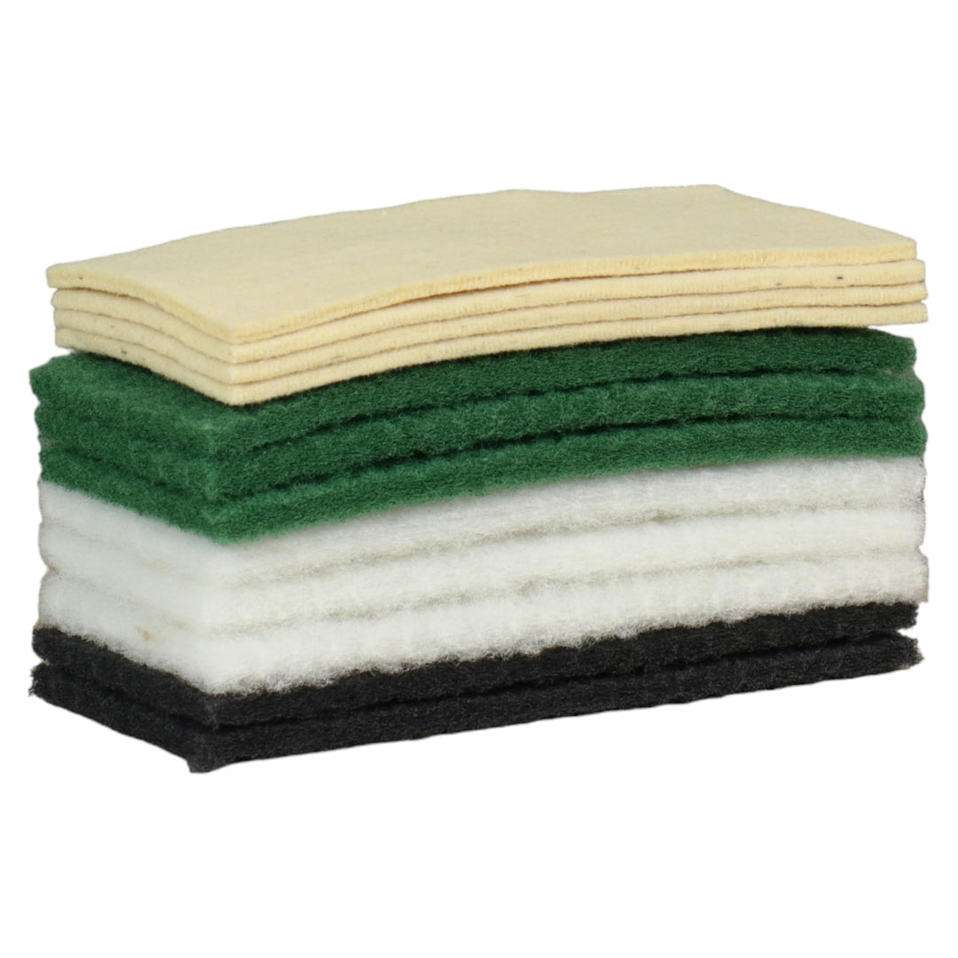 Allround Pad-Set Polierpads für den Stiel und Handpadhalter Professional (Allround, HAND) HAND Allro