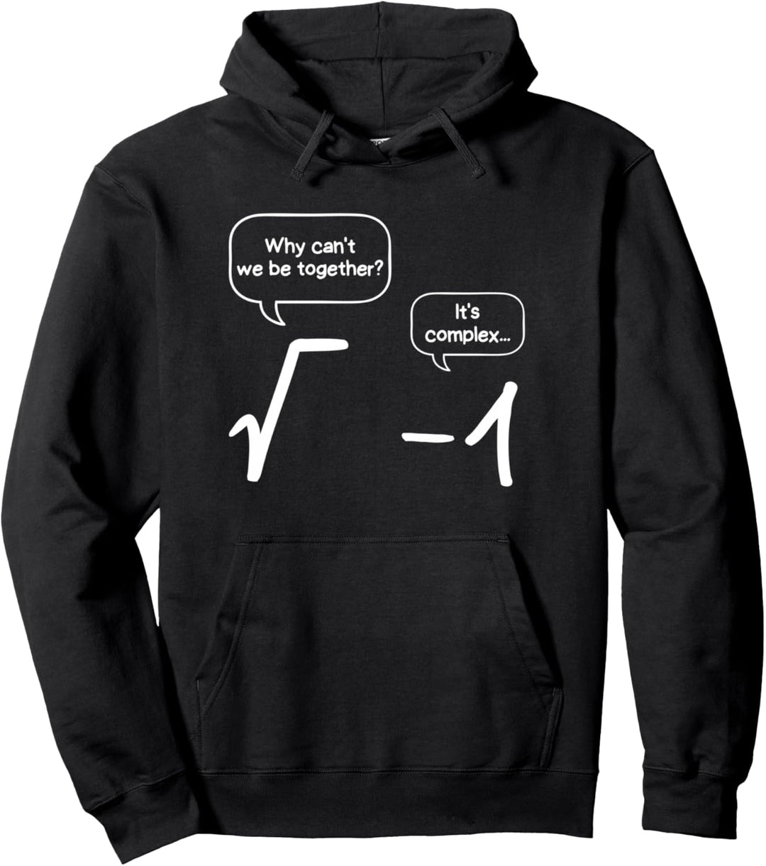 Beziehung zwischen Wurzel und -1, witziges Mathe Pullover Hoodie