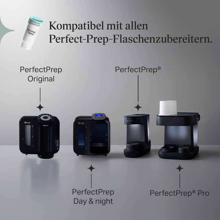 Tommee Tippee Perfect Prep-Ersatzfilter, Packung mit 2, Kompatibel mit allen Perfect Prep-Maschinen,