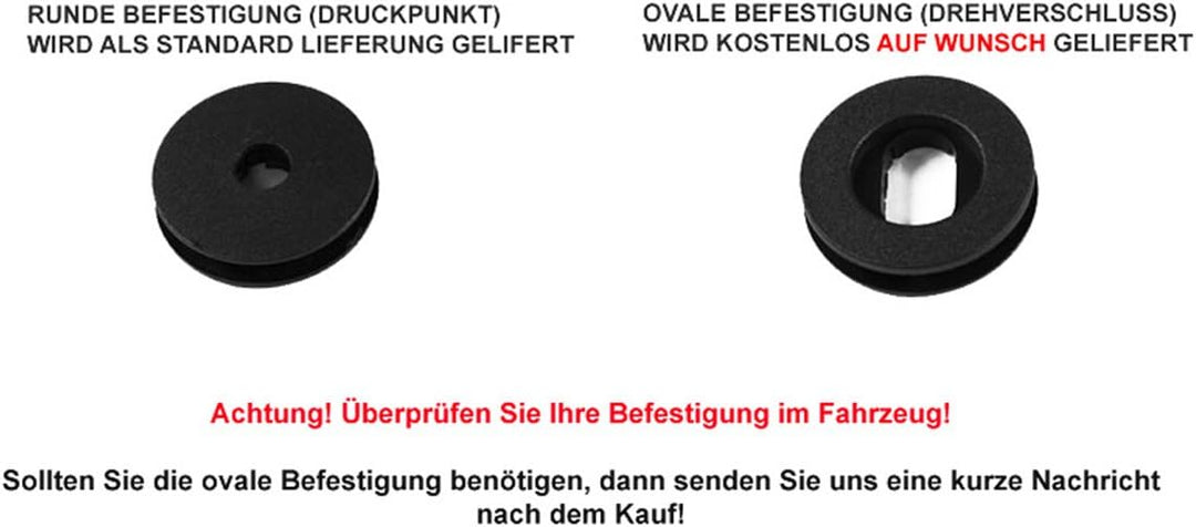 teileplus24 EF204 Fussmatten Gummimatten Exclusive-line Design kompatibel mit VW Passat B6 B7 Varian