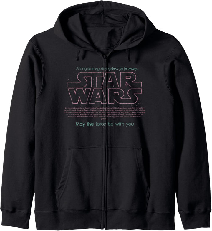 Star Wars Darth Vader May The Force Be With You Poster Kapuzenjacke
