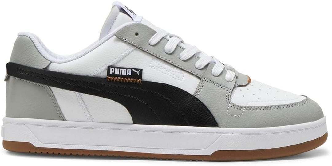 Puma Unisex Puma Caven 2.0Sneaker 45 EU 2 0 Vtg White Black Smokey Gray, 45 EU 2 0 Vtg White Black S
