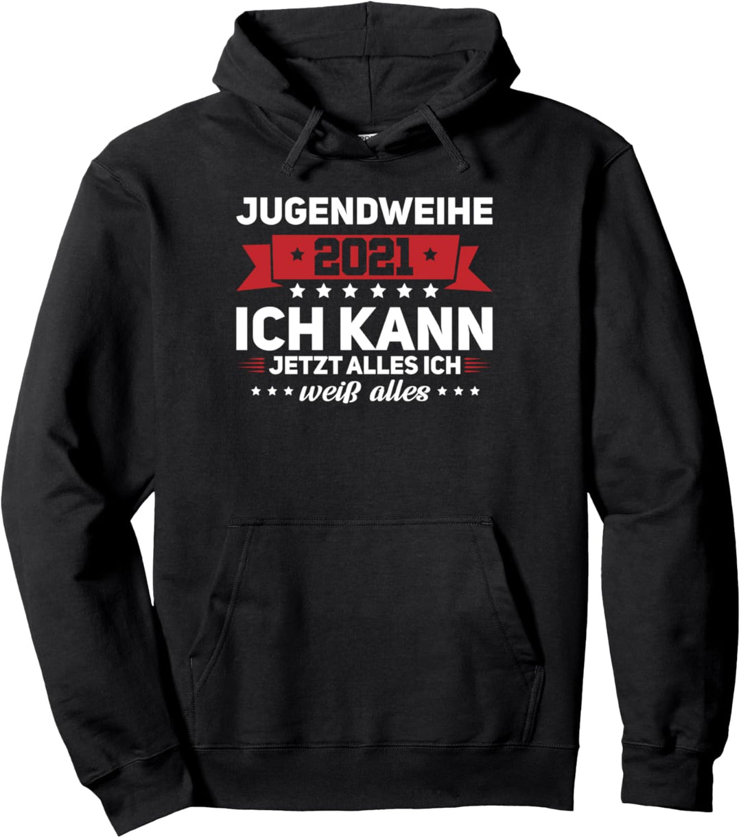 Jugendweihe 2021 Erwachsen Jugendliche Pullover Hoodie