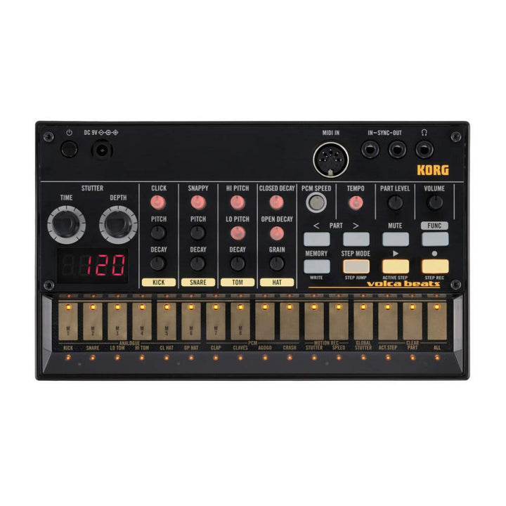 Korg Volca schlägt analoges Modul Schwarz KORG volca beats Single, KORG volca beats Single
